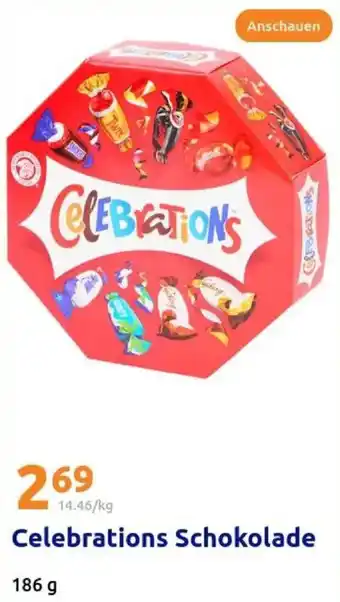 Action Celebrations Schokolade Angebot