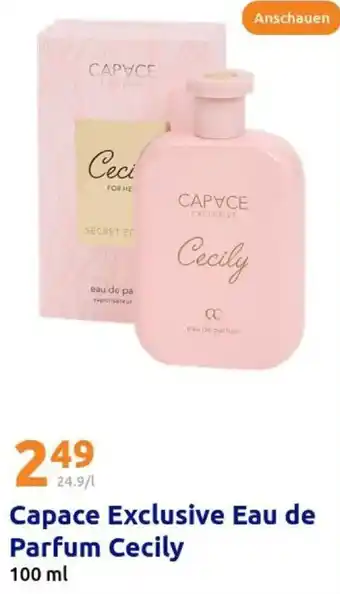 Action Capace Exclusive Eau de Parfum Cecily Angebot
