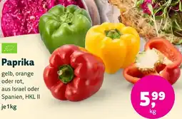 Biomarkt Paprika Angebot