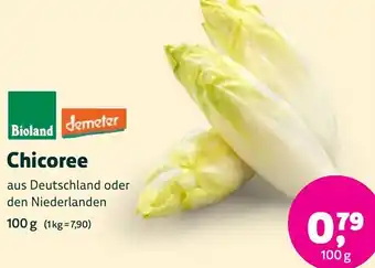 Biomarkt Bioland demeter Chicoree Angebot