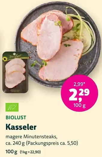 Biomarkt BIOLUST Kasseler Angebot