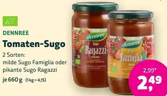 Biomarkt DENNREE Tomaten-Sugo Angebot