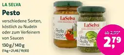 Biomarkt LA SELVA Pesto Angebot