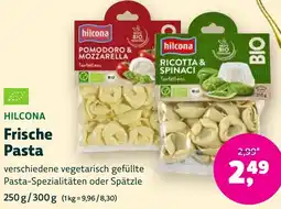 Biomarkt HILCONA Frische Pasta Angebot