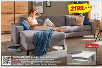 Höffner Wohnlandschaft „betty 2.0“ Angebot