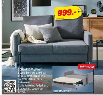 Höffner Schlafsofa „fürth“ Angebot