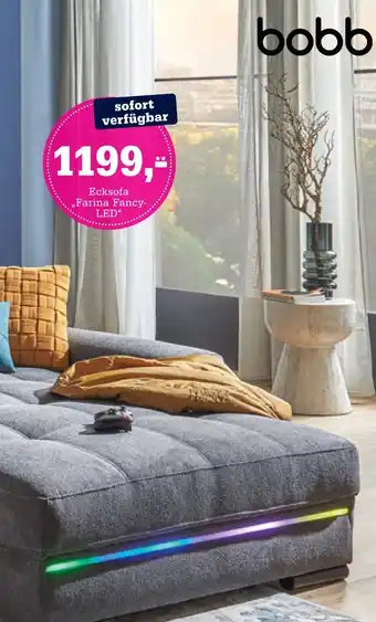 Höffner Bobb ecksofa farina fancy-led Angebot