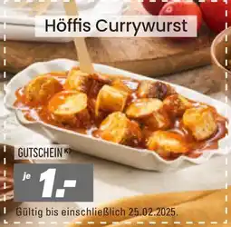 Höffner Höffis currywurst Angebot