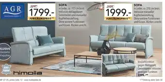 Multipolster Himolla sofa Angebot