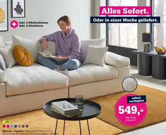 Höffner Lionore big sofa „lionore“ Angebot