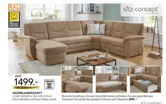 Multipolster Sitz-concept wohnlandschaft Angebot