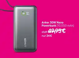 Telekom Shop Anker 30w nano powerbank Angebot