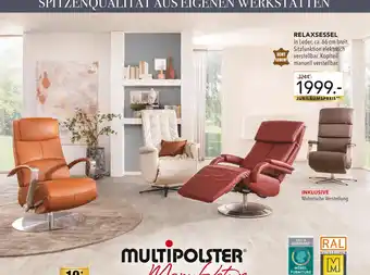 Multipolster Relaxsessel Angebot