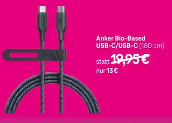 Telekom Shop Anker bio-based usb-c/usb-c Angebot