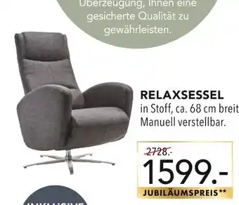 Multipolster Relaxsessel Angebot