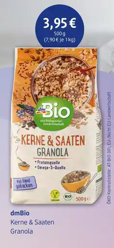 dm drogerie Dmbio granola Angebot