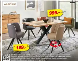 Höffner Woodford esstisch oder polsterstuhl Angebot