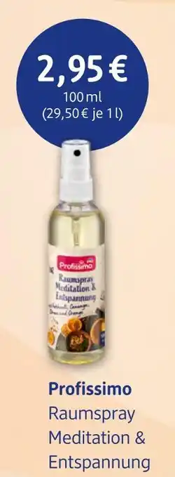 dm drogerie Profissimo raumspray meditation & entspannung Angebot