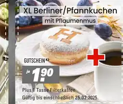 Höffner Xl berliner/pfannkuchen mit pflaumenmus Angebot