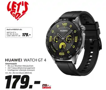 MediaMarkt Huawei watch gt 4 Angebot