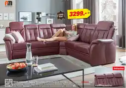 Höffner Polstermöbel delux wohnlandschaft Angebot