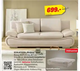 Höffner Verdena schlafsofa Angebot