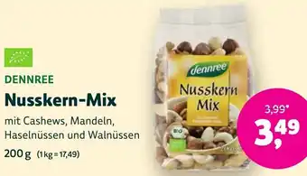 Biomarkt DENNREE Nusskern-Mix Angebot