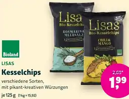 Biomarkt LISAS Kesselchips Angebot