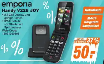 K+B Expert emporia Handy V228 JOY Angebot