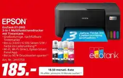 Saturn EPSON EcoTank ET-2865 3-in-1 Multifunktionsdrucker mit Tintentank Angebot