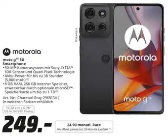 Saturn Motorola moto g75 5G Smartphone Angebot