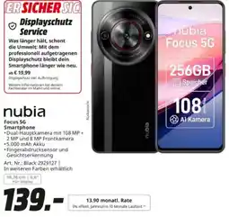 Saturn Nubia Focus 5G Smartphone Angebot