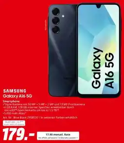 Saturn SAMSUNG Galaxy A16 5G Smartphone Angebot