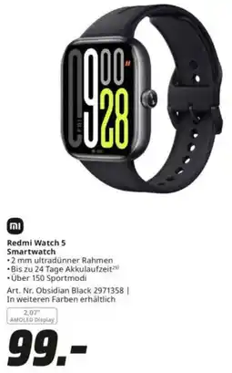 Saturn Redmi Watch 5 Smartwatch Angebot