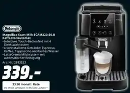 Saturn DeLonghi Magnifica Start Milk ECAM220.60.B Kaffeevollautomat Angebot