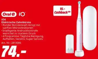 Saturn Oral B iO4 Elektrische Zahnbürste Angebot