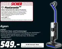 Saturn dyson washG1 Kabelloser Nass- und Trockensauger Angebot