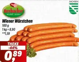 Simmel Drebacher Wiener Würstchen Angebot