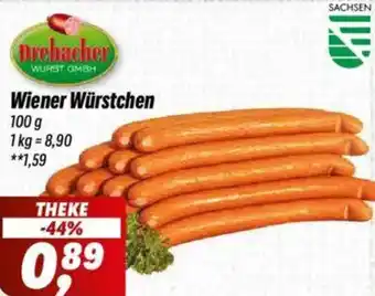 Simmel Drebacher Wiener Würstchen Angebot