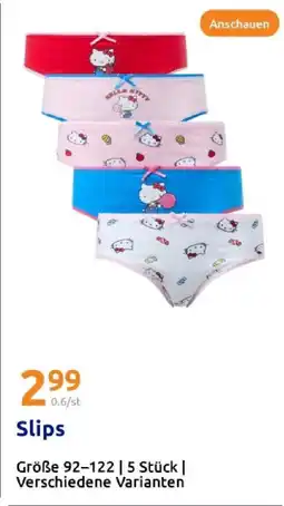 Action Hello kitty slips Angebot