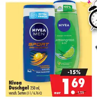 Mäc Geiz Nivea Duschgel 250 ml, Angebot