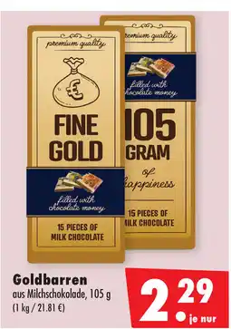 Mäc Geiz Goldbarren Angebot