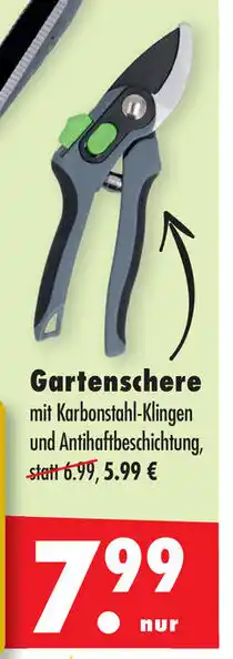 Mäc Geiz Gartenschere Angebot