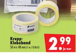 Mäc Geiz Krepp- Klebeband Angebot