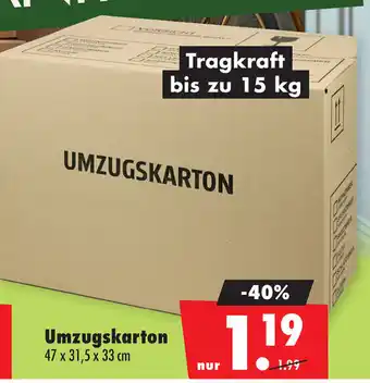 Mäc Geiz Umzugskarton Angebot