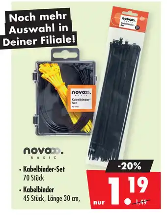 Mäc Geiz novo. Kabelbinder-Set Angebot