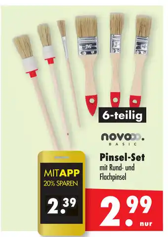 Mäc Geiz novo. Pinsel-Set Angebot