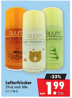 Mäc Geiz RUUM Lufterfrischer Angebot