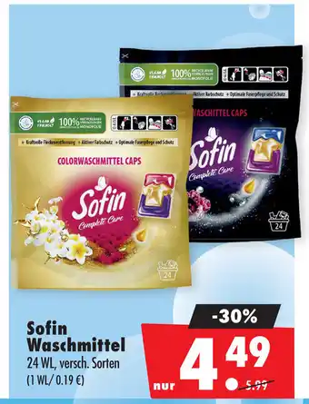 Mäc Geiz Sofin Waschmittel Angebot