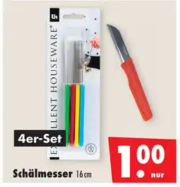 Mäc Geiz Schälmesser 16 cm 4er-Set Angebot